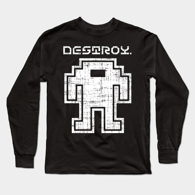 Destroy I Long Sleeve T-Shirt by demonigote